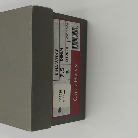 Cole Haan denim wedge shoes - Picture 6 of 6